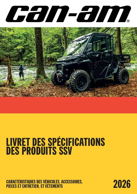 Gamme SSV 2026