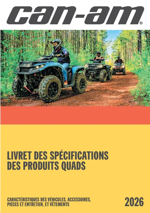 Gamme Quad 2026